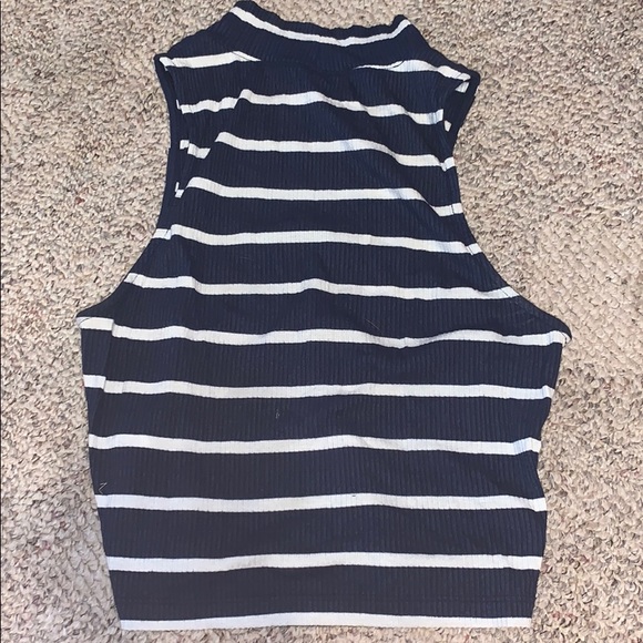 Aeropostale Striped Halter Top - Picture 3 of 3